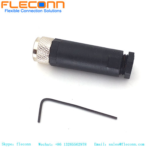 M8 3 Pin Female circular Connector