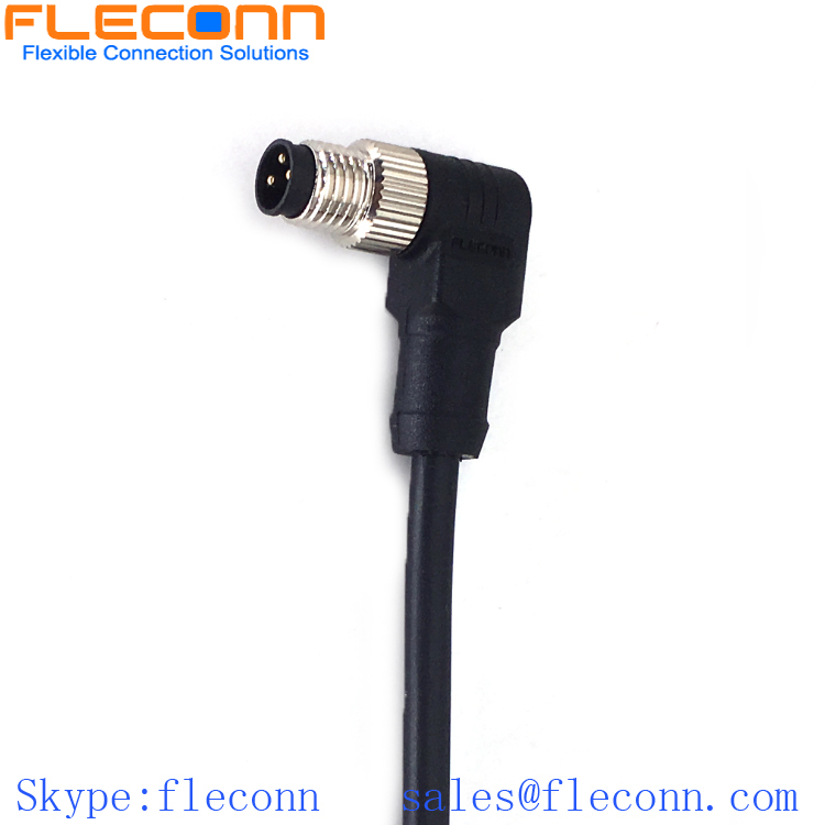 M8 3 Pin Male Cable