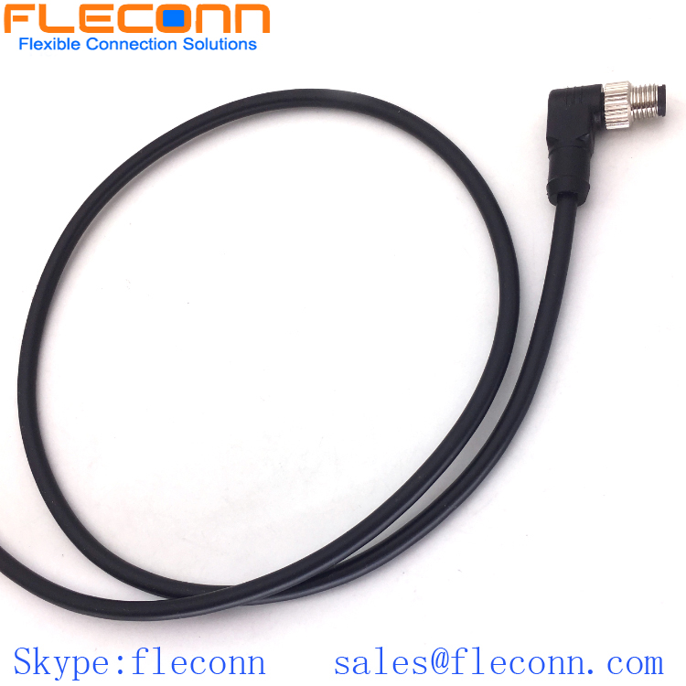 M8 5 Pin Male Connector Cable