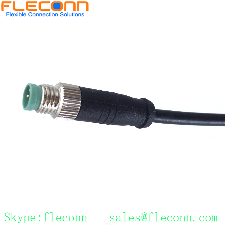 M8 4 Pin Male to Male Cable