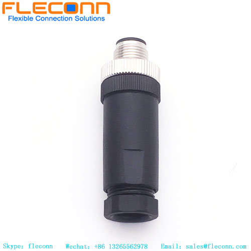 M12 Male Connector 4 Pin