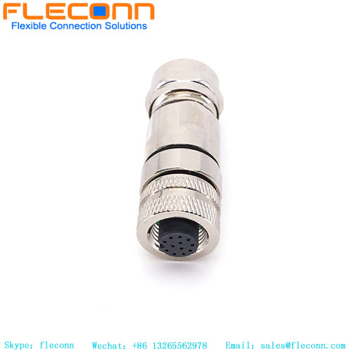 M12 12 Pos Assembled Connector