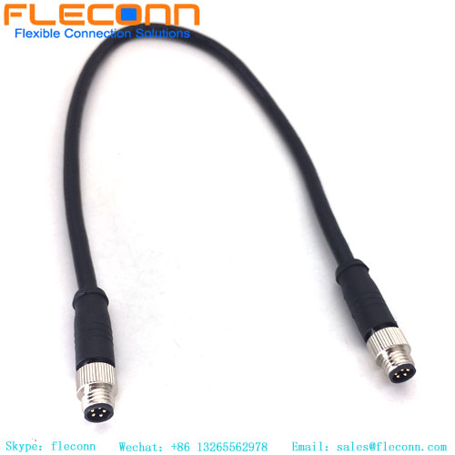 M8 5 Pin Male Shielded Cable