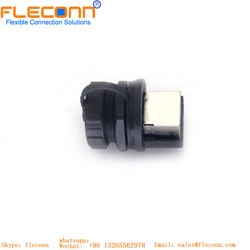 RJ45 Panel Socket with Waterproof