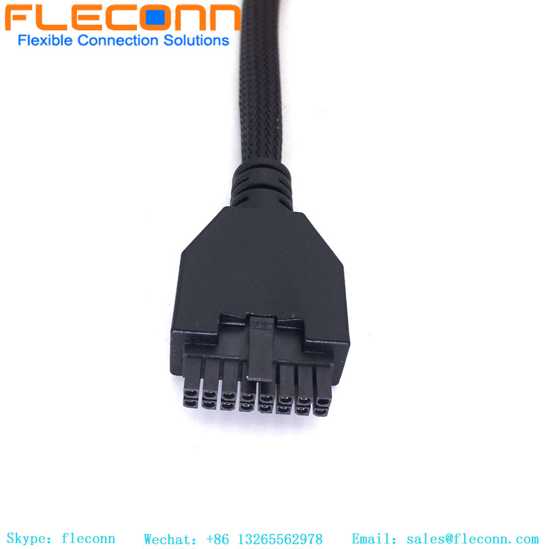 Micro-Fit 3.0 Receptacle Housing, Dual Row, 16 Circuits 430251600 Overmolded Cable