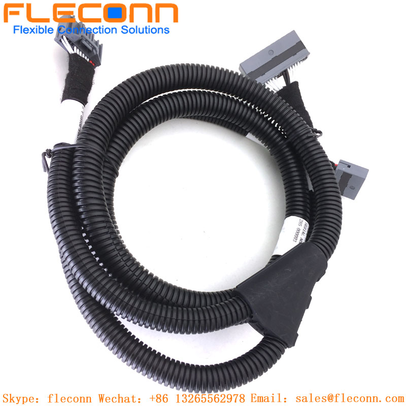 JAE MX34 Series 24 Pin Male Female Motorcycle Electrical Cable Wiring Harness Connector