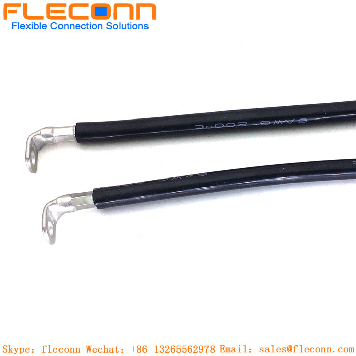 2 4 6 8AWG Battery Power Inverter Cables with T90 Series Terminals