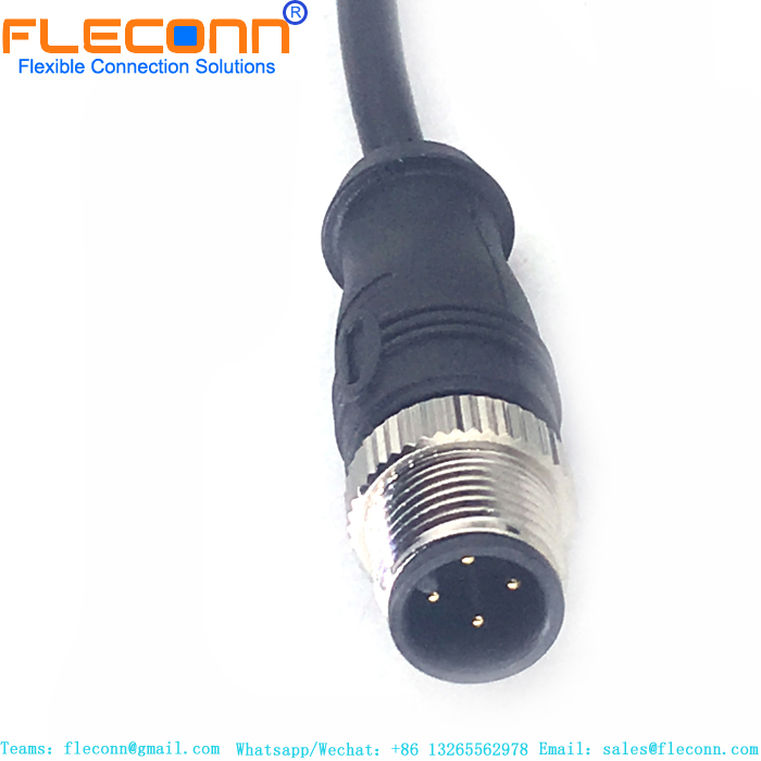 M12 4 Pin Male Cable